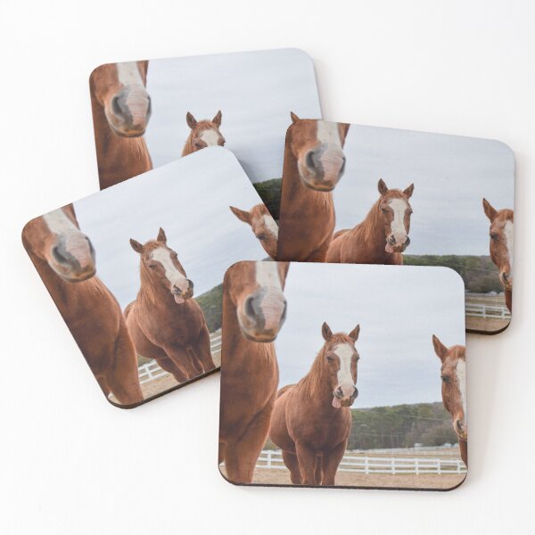 Item preview, horses in pasture designed and sold by sarelitay.