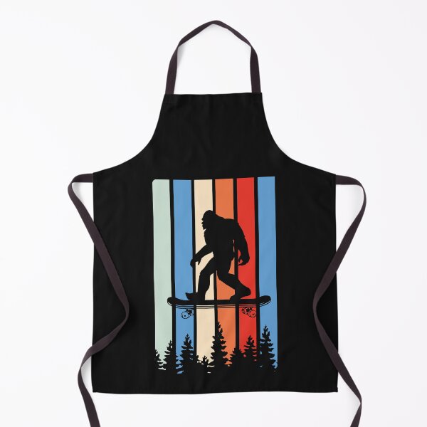 Item preview, BigFoot Retro Skateboarder designed and sold by mkzmerch.