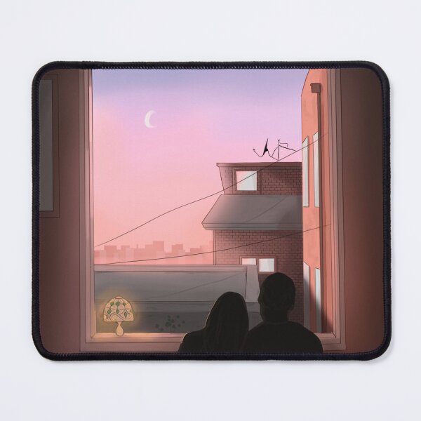 Item preview, Sunset Building Couple designed and sold by miakdesign.