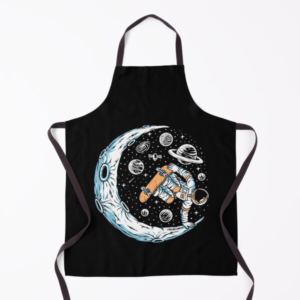 Item preview, Astronaut on the Moon Skateboarding designed and sold by mkzmerch.