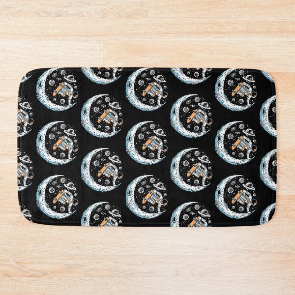 Item preview, Astronaut on the Moon Skateboarding  designed and sold by mkzmerch.