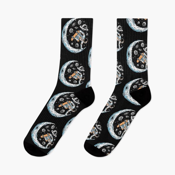 Item preview, Astronaut on the Moon Skateboarding  designed and sold by mkzmerch.