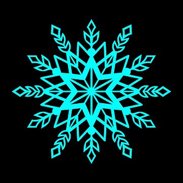 Snowflakes 2 Sticker for Sale by stylishdzign