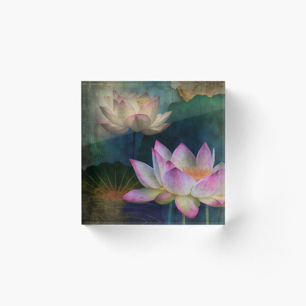 Item preview, Flores de loto melancólicas designed and sold by Definitelycole.