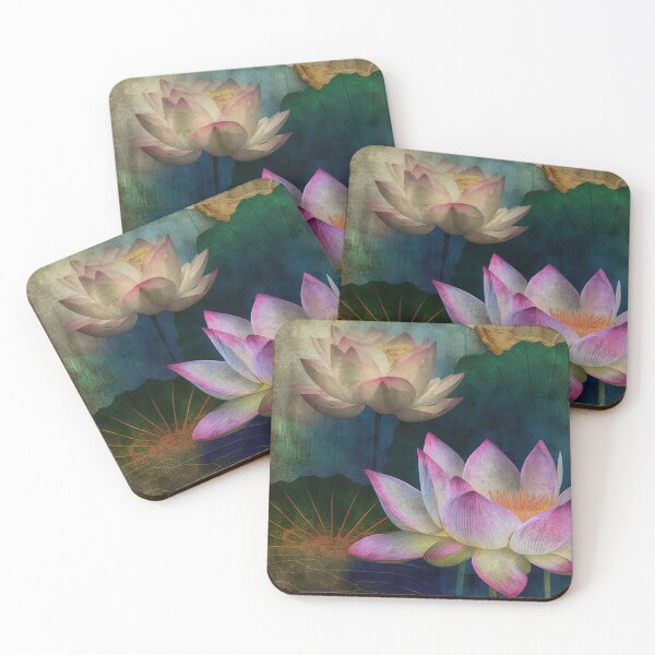Item preview, Wistful Lotus Flowers designed and sold by Definitelycole.