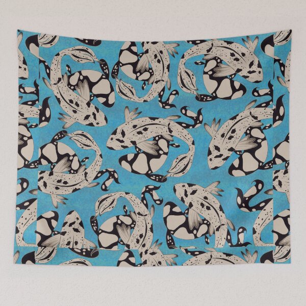 Item preview, Speckled Koi pattern designed and sold by Amanda Laurel Atkins.