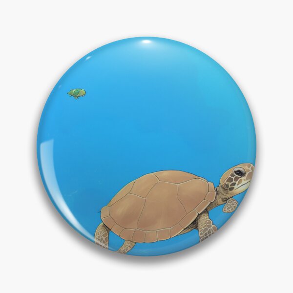 Item preview, Turtle in Deep Blue Sea designed and sold by DesignerKin.