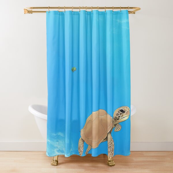 Item preview, Turtle in Deep Blue Sea designed and sold by DesignerKin.