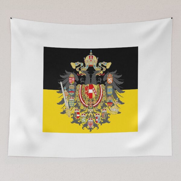 Item preview, Stylised Austrian empire flag  designed and sold by Lone Wolves.