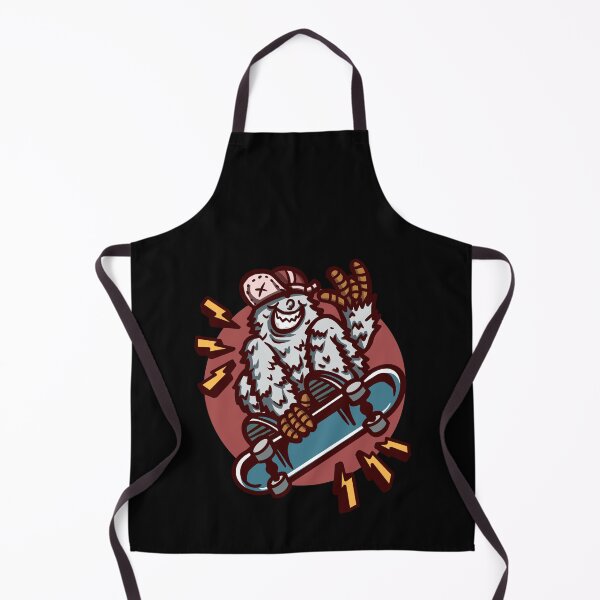 Item preview, Skateboarding Yeti designed and sold by mkzmerch.