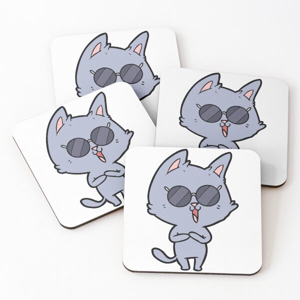 Item preview, Cat with spectacles designed and sold by AlaukikaShop.