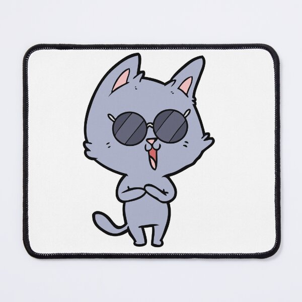 Item preview, Cat with spectacles designed and sold by AlaukikaShop.