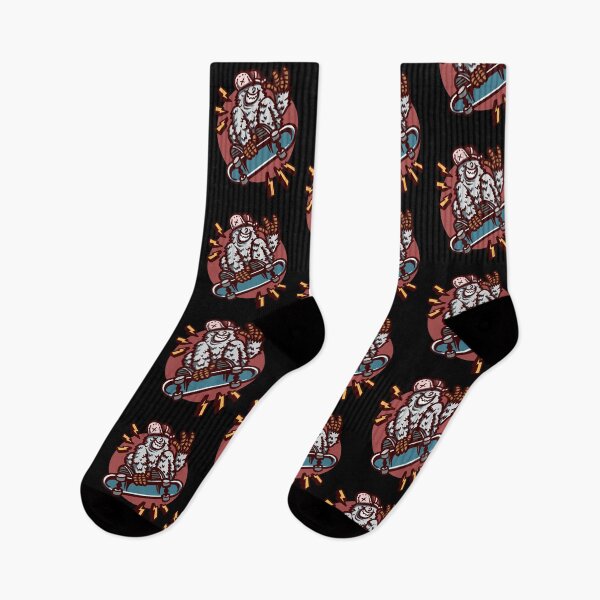 Item preview, Skateboarding Yeti designed and sold by mkzmerch.