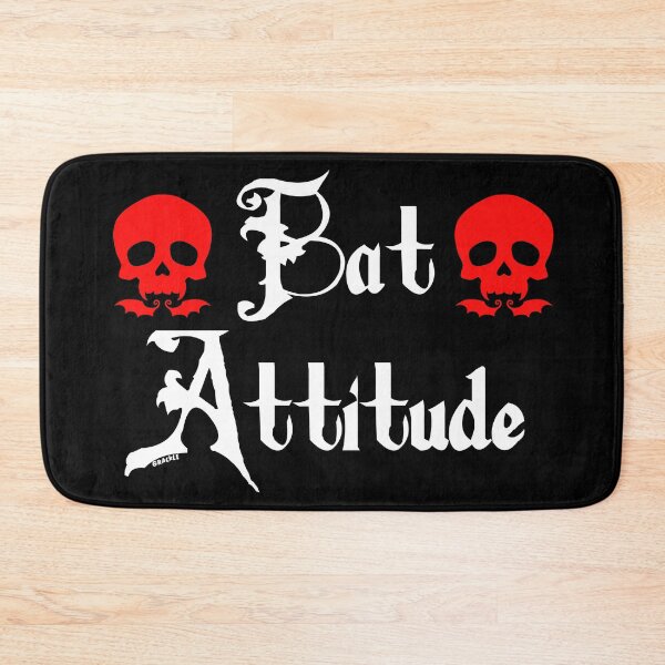Item preview, Bat Attitude (Red Version) designed and sold by JanGrackle.