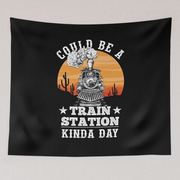 Item preview, Train Station Kind of Day designed and sold by iliasjeff.