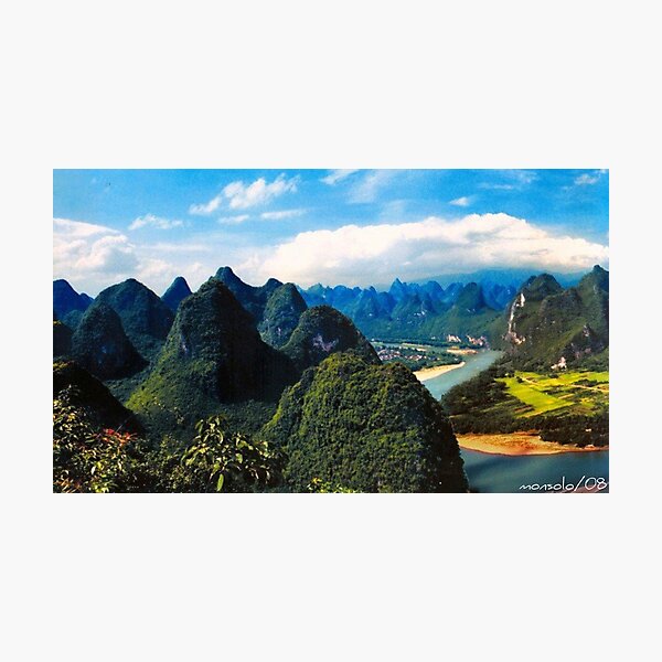 Chocolate Hills (Bohol,Phil.) Photographic Print