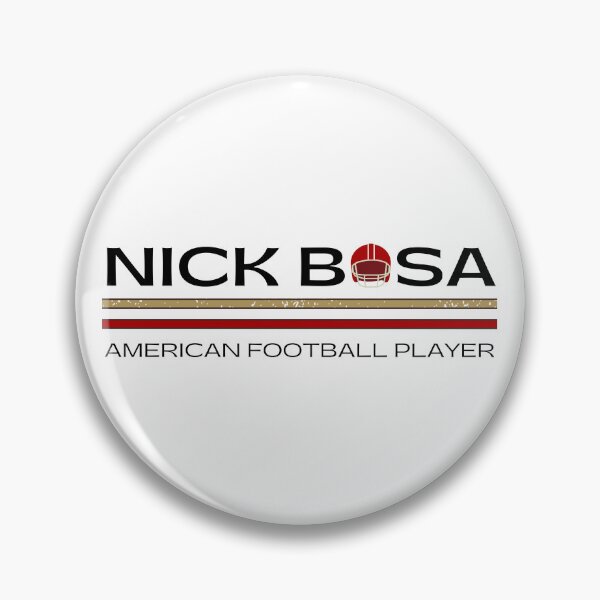 Item preview, Nick Bosa designed and sold by Atcreatives.