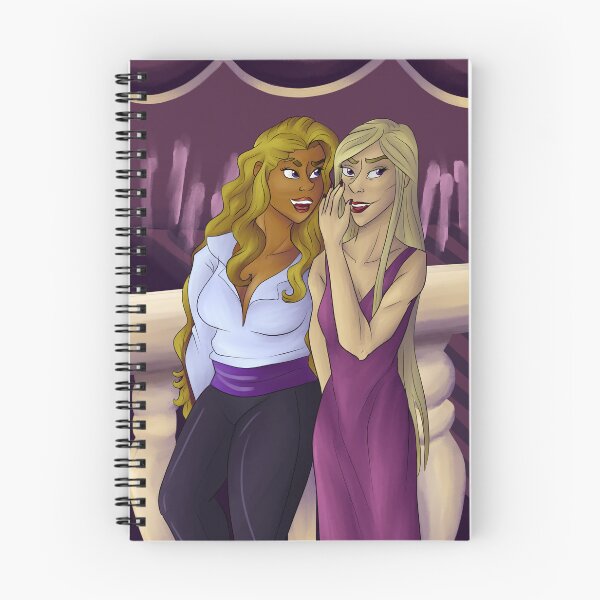 Item preview, Ianthe and Coronabeth Tridentarius - The Locked Tomb designed and sold by ChronicCrafting.