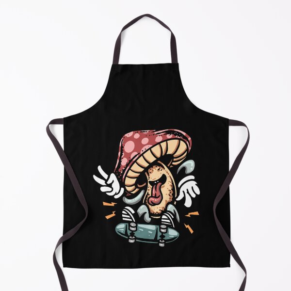 Item preview, Skateboarding Mushroom designed and sold by mkzmerch.