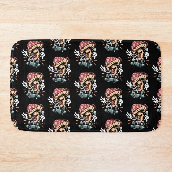 Item preview, Skateboarding Mushroom designed and sold by mkzmerch.
