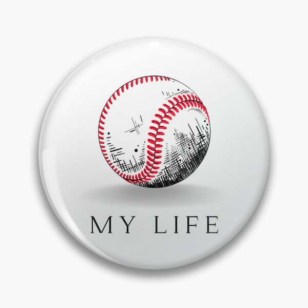 Item preview, My Life Baseball Funny Baseball Player designed and sold by Helbon-art.