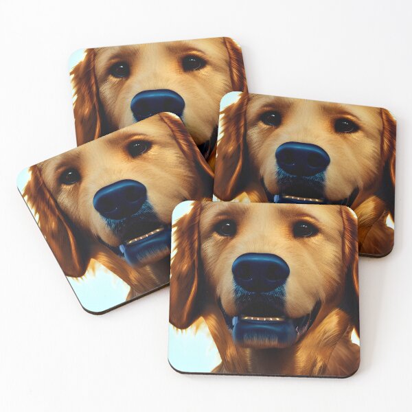 Aperçu de l'œuvre amoureux des chiens golden retriever #64 créée et vendue par supeart.