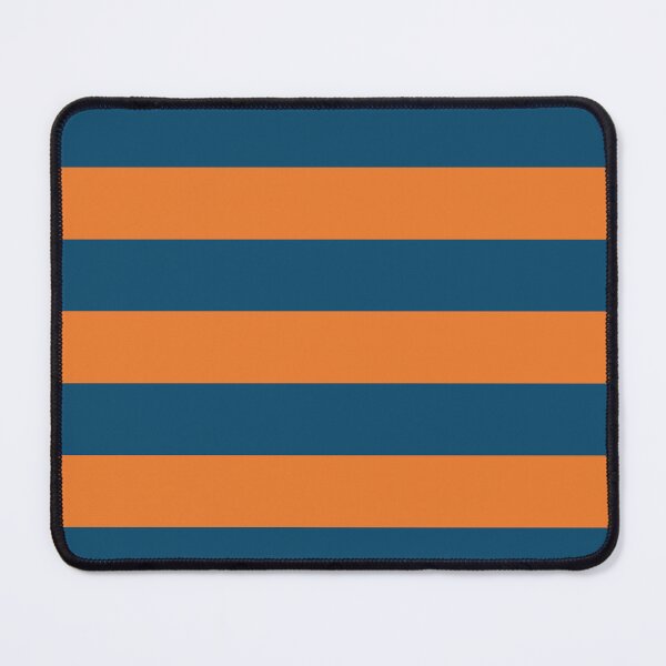 Item preview, Dark Cerulean and Warm Orange Exotic Colour Patterns designed and sold by byskillbytalent.