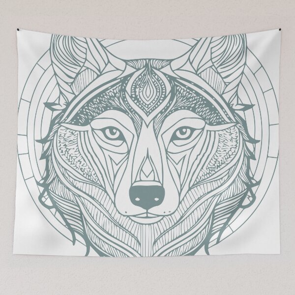 Item preview, creative animal wolf designed and sold by DD215.