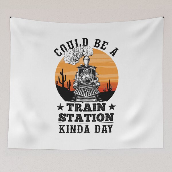 Item preview, Train Station Kinda Day designed and sold by iliasjeff.