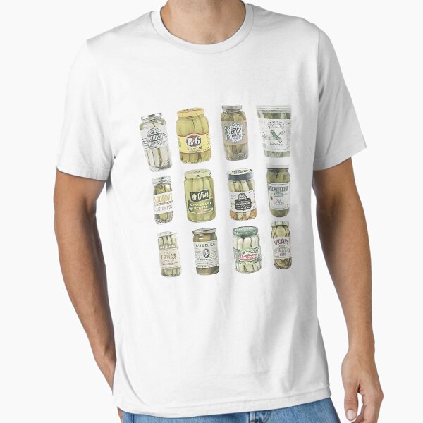 Item preview, Vintage Canned Pickles Sweatshirt, Canning Season Sweatshirt, Pickle Lovers Sweater, Homemade Pickles Sweater,Pickle Jar Crewneck Sweatshirt designed and sold by ppleroth.