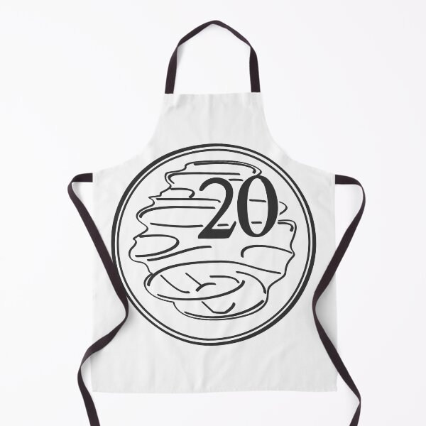 Item preview, Australian twenty cent coin Platypus  (black and white) designed and sold by 2AGoodHome.