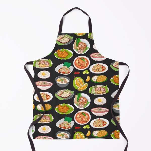 Item preview, Assorted Thai Food - Tom Yum, Pad Thai, Salad and More designed and sold by Alicia Chee.
