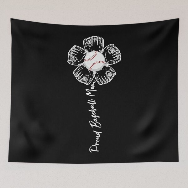 Item preview, Proud Baseball Mom Flower Mothers Day Softball designed and sold by Helbon-art.
