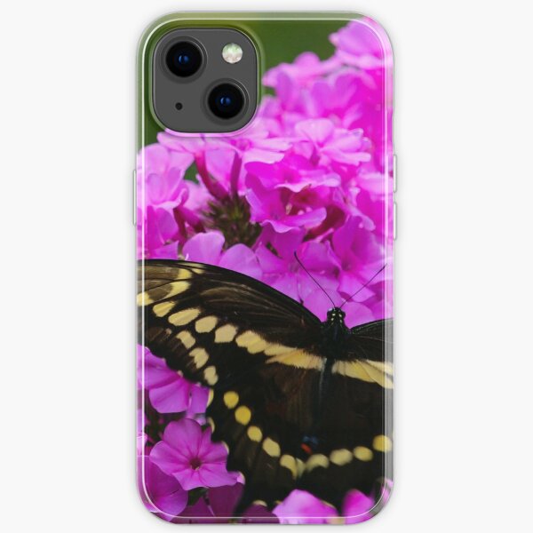 Butterfly & Phlox iPhone Soft Case