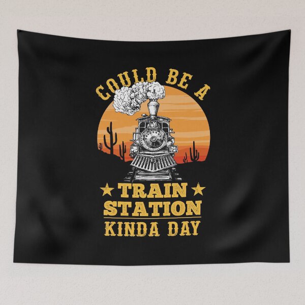 Item preview, Could Be a Train Station Kinda Day designed and sold by iliasjeff.