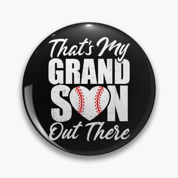 Item preview, That's My Grandson Out There Funny Baseball Grandma Grandpa designed and sold by Helbon-art.