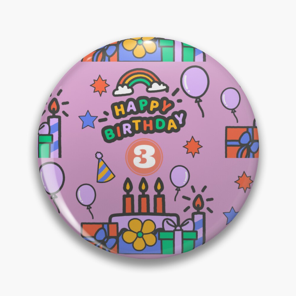 Pin on 3rd Birthday