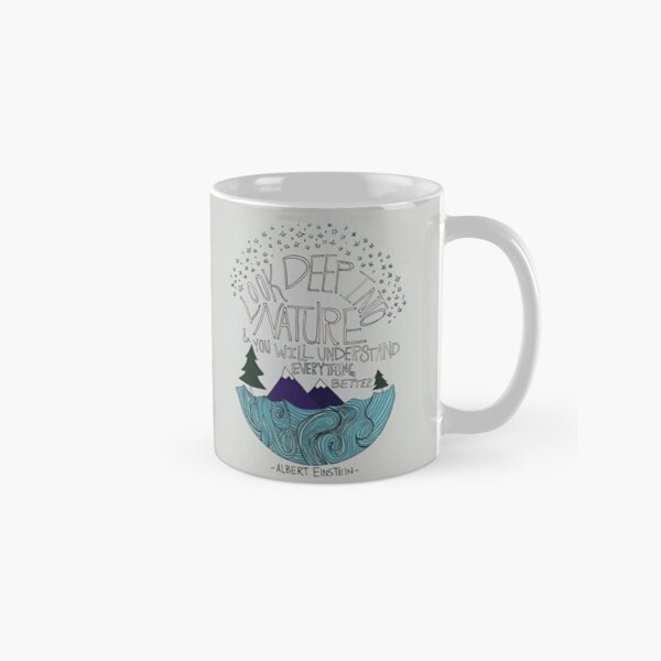 Einstein: Natur Tasse (Standard)