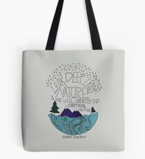 Einstein: Nature Tote Bag