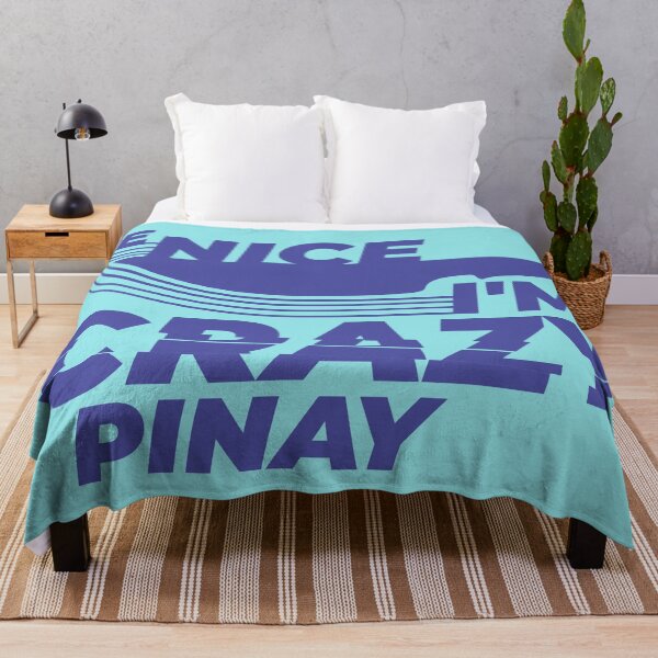Item preview, Be nice, I'm a crazy Pinay designed and sold by CalMaArt.