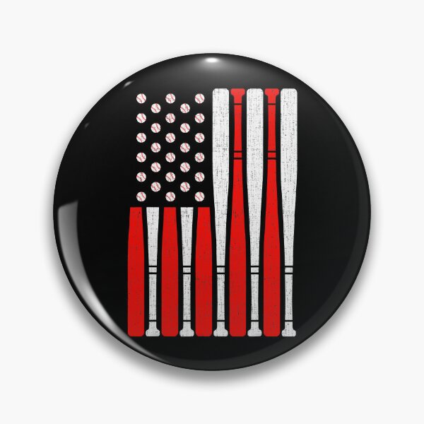 Item preview, American Flag Baseball 4th of July designed and sold by Helbon-art.
