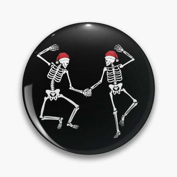 Artikelvorschau, Christmas Skeletons In Love Couples Goth Dancing Skeletons Gear entworfen und verkauft von DynamicDesign.