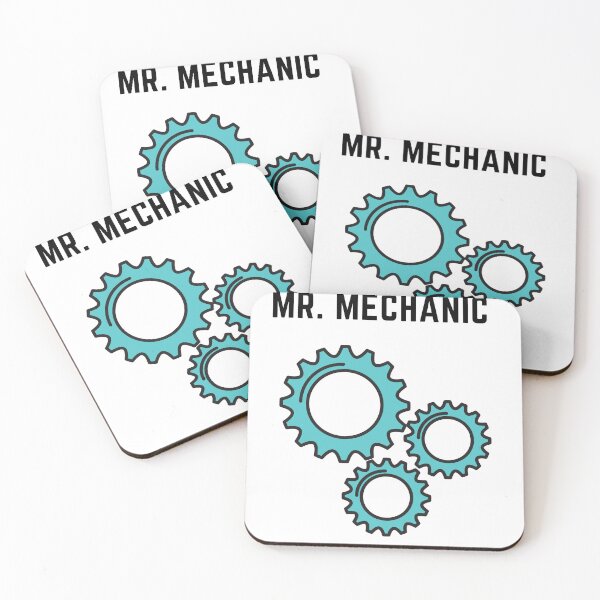 Item preview, MR MECHANIC - Mens Occupation Organic Cotton T-Shirt Christmas Gift For Him designed and sold by kdpfashions.