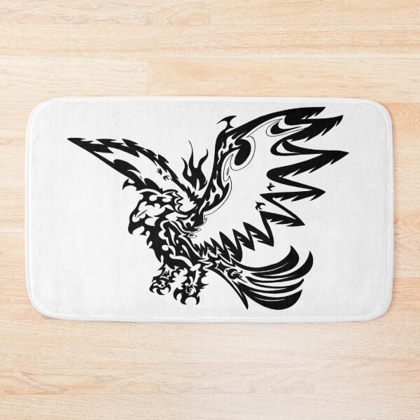 Item preview, Eagle fly tribal just white and black designed and sold by Arramavis.