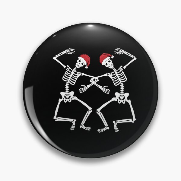 Artikelvorschau, Christmas Skeletons Goth Square Dancing Skeletons Gear entworfen und verkauft von DynamicDesign.