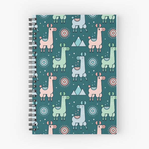 Item preview, Cute Happy Llama Pattern designed and sold by MeggieNic.