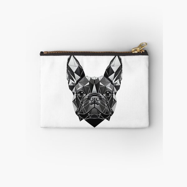Item preview, French Bulldog Geometric Portrait - Black Sapphire designed and sold by Bondoboxy.