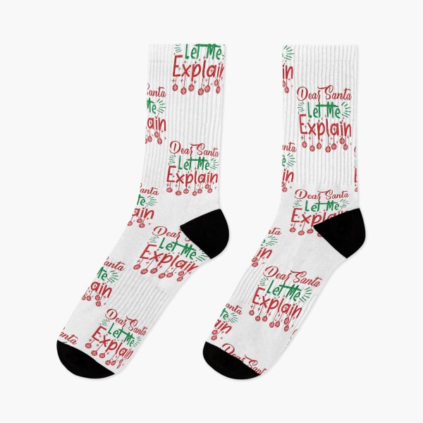 Item preview, Dear Santa Let Me Explain designed and sold by zoripet Store.