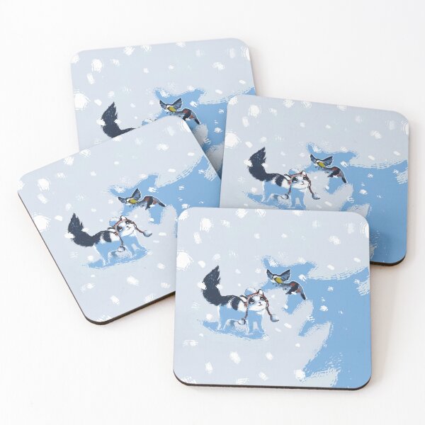 Item preview, A Cat In A Snowfall designed and sold by mauricucumber.