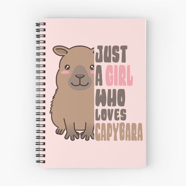 Item preview, Just A Girl Who Loves Capybara designed and sold by samah82.